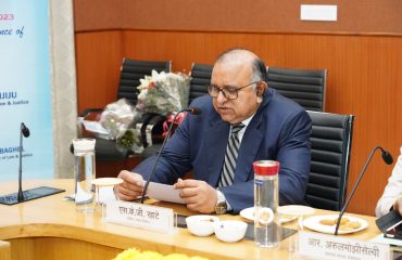 Visit of MLJ and Felicitation of award winners of eCourts Project 23rd Jan, 2023