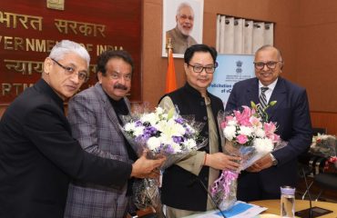 Visit of MLJ and Felicitation of award winners of eCourts Project (23rd Jan, 2023)